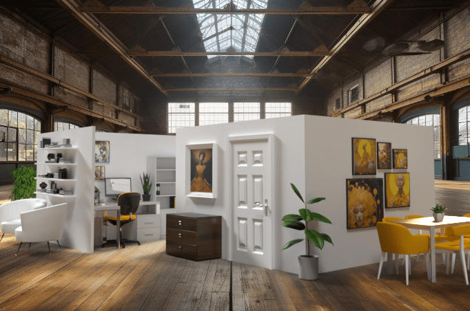 temporary wall panels