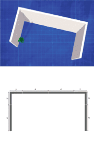 basic Pareti moveable wall portable wall sets