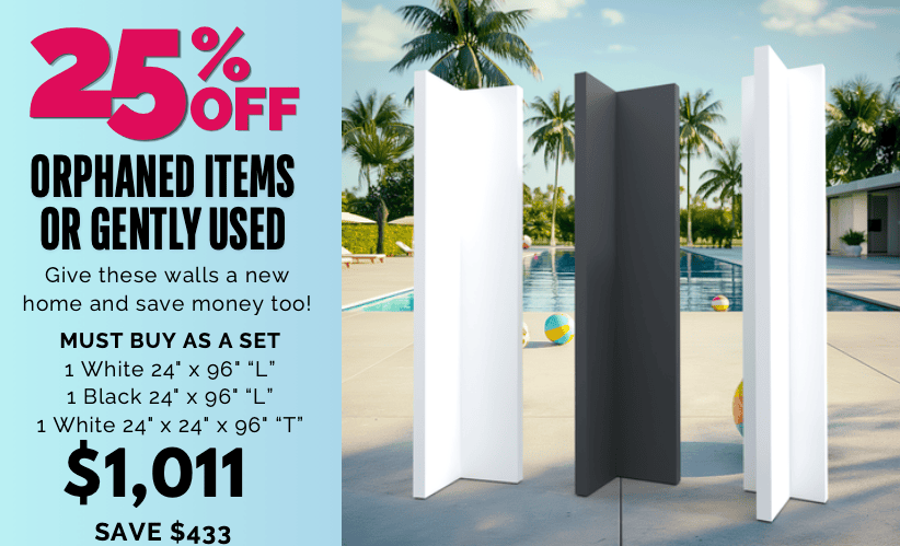 25% Off this new, never used 4-piece set, Crate included!